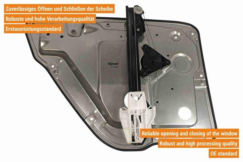 VAICO V10-6280 Fensterheber elektrisch hinten rechts f&uuml;r SKODA