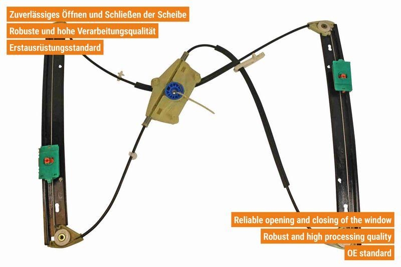 VAICO V10-6284 Fensterheber elektrisch vorne rechts für VW