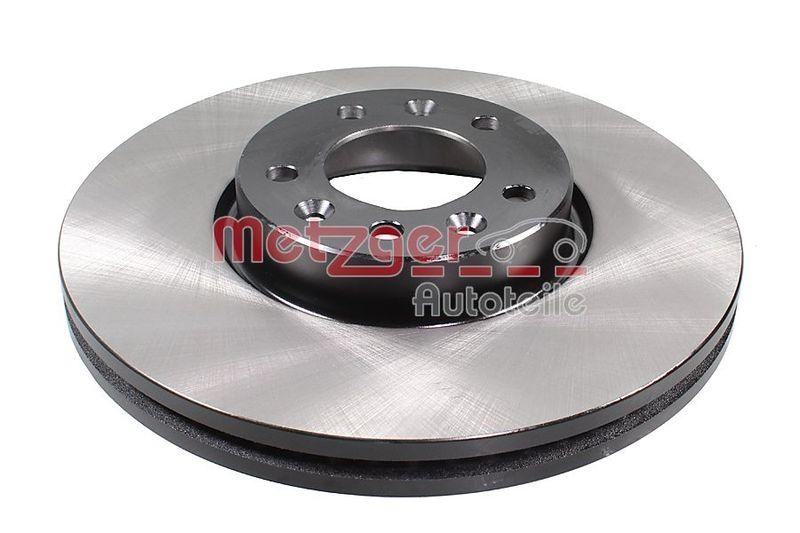 METZGER 6111009 Bremsscheibe Lack/Ks f&uuml;r CITROEN/OPEL/PEUGEOT VA links/rechts