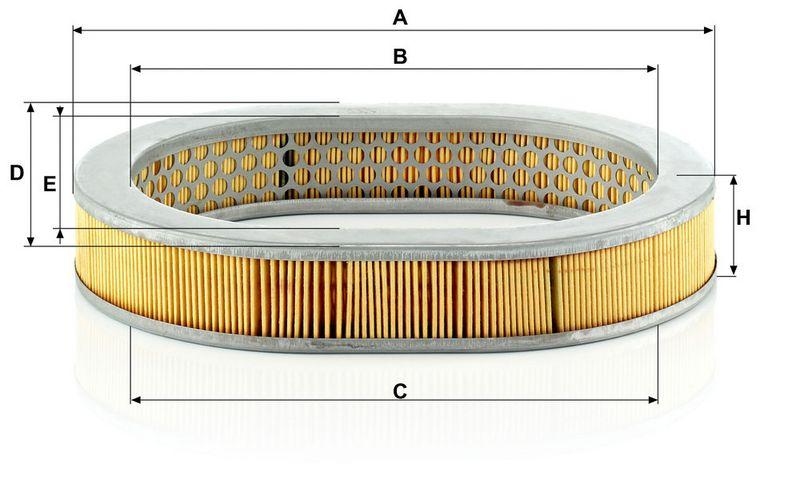MANN-FILTER C2943 Luftfilter
