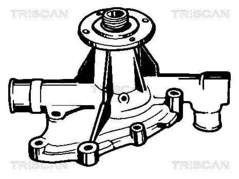 TRISCAN 8600 11025 Wasserpumpe f&uuml;r B.M.W.: 316,318I,518, 4 Cy