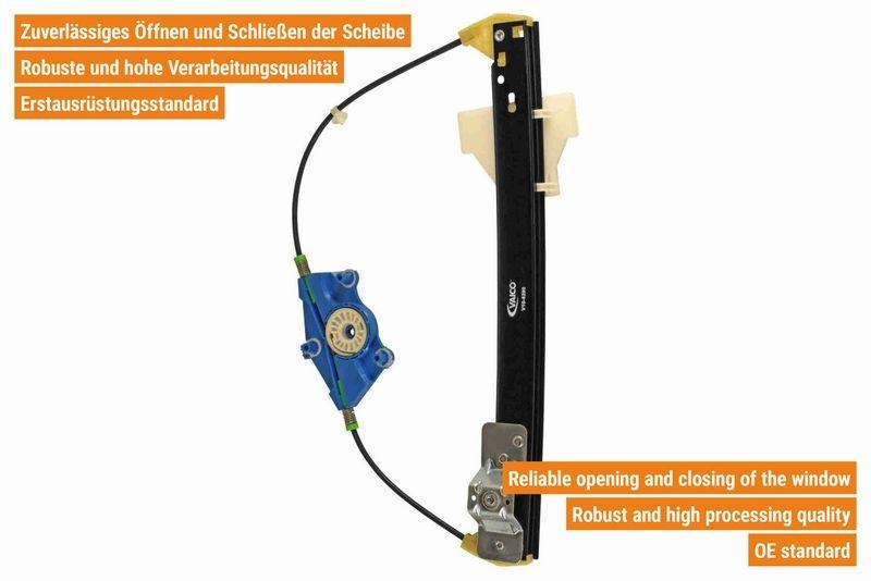 VAICO V10-6290 Fensterheber elektrisch hinten rechts f&uuml;r VW