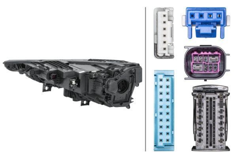 HELLA 1EX 354 871-081 Heckscheinwerfer rechts LED AUDI