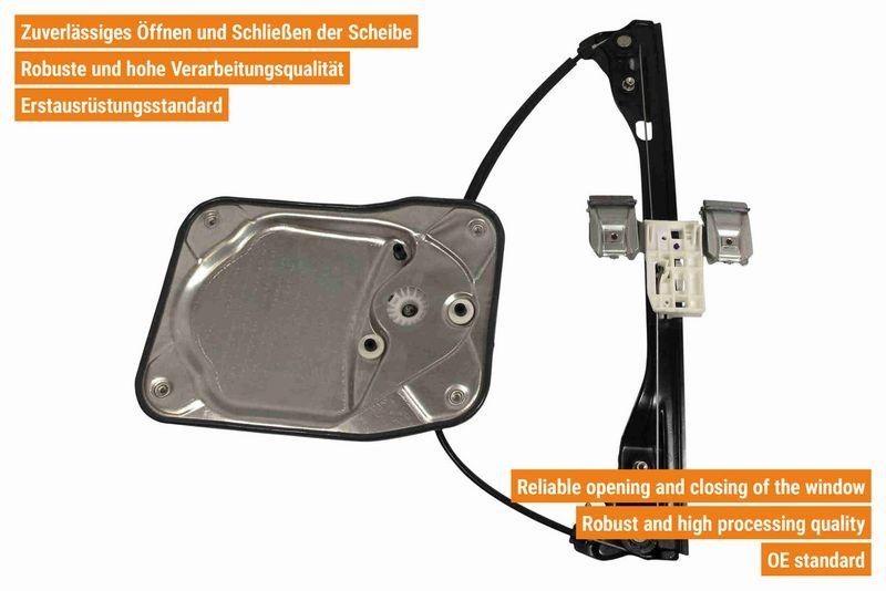 VAICO V10-6291 Fensterheber elektrisch vorne links, 4 -Türer für SKODA