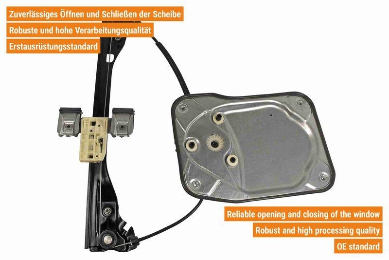 VAICO V10-6292 Fensterheber elektrisch vorne rechts, 4 -Türer für SKODA