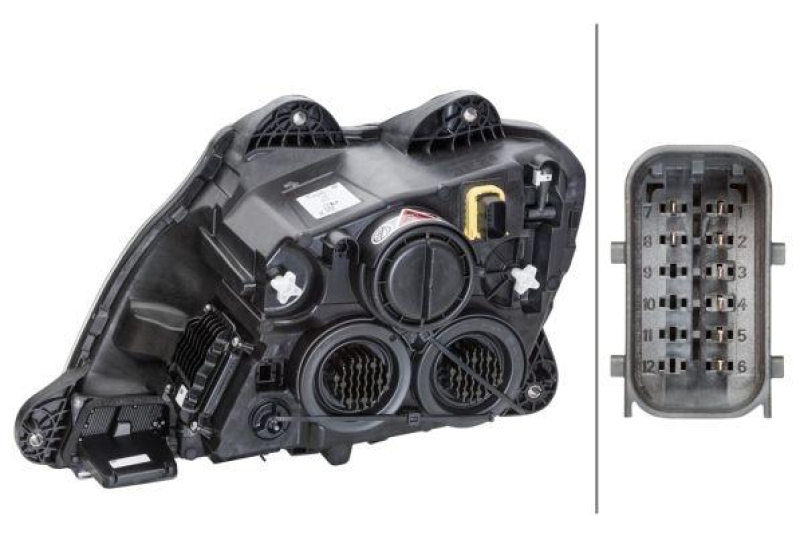 HELLA 1LX 010 116-801 Heckscheinwerfer rechts Hybrid DAF