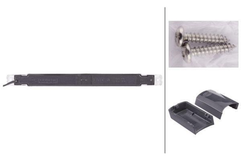 HELLA 2NE 980 889-501 Nebelschlussleuchte Strip Lamp LED