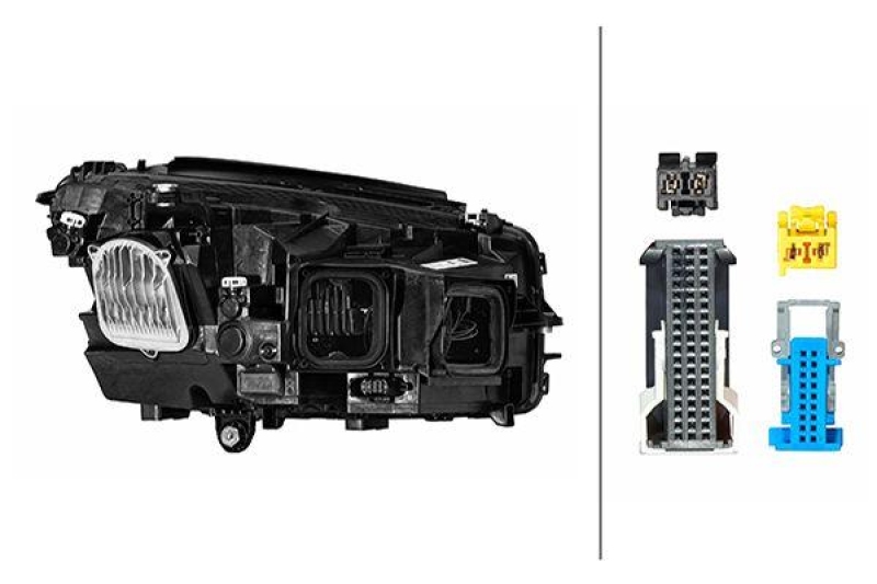 HELLA 1EX 354 877-091 Heckscheinwerfer links LED MB