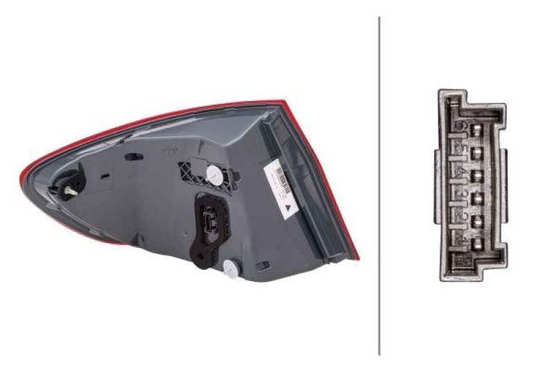 HELLA 2SD 011 144-321 Heckleuchte rechts LED BMW