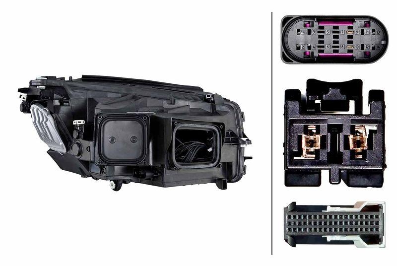 HELLA 1EX 354 877-151 Heckscheinwerfer links LED MB