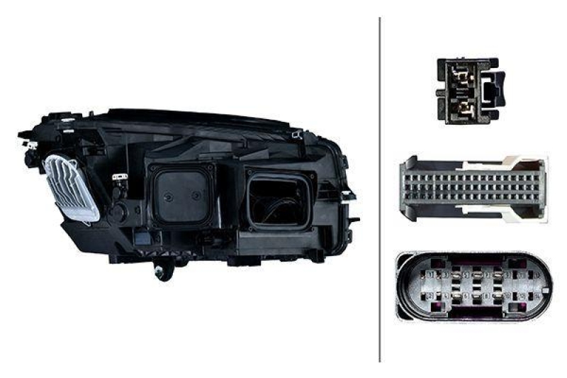 HELLA 1EX 354 877-171 Heckscheinwerfer links LED MB