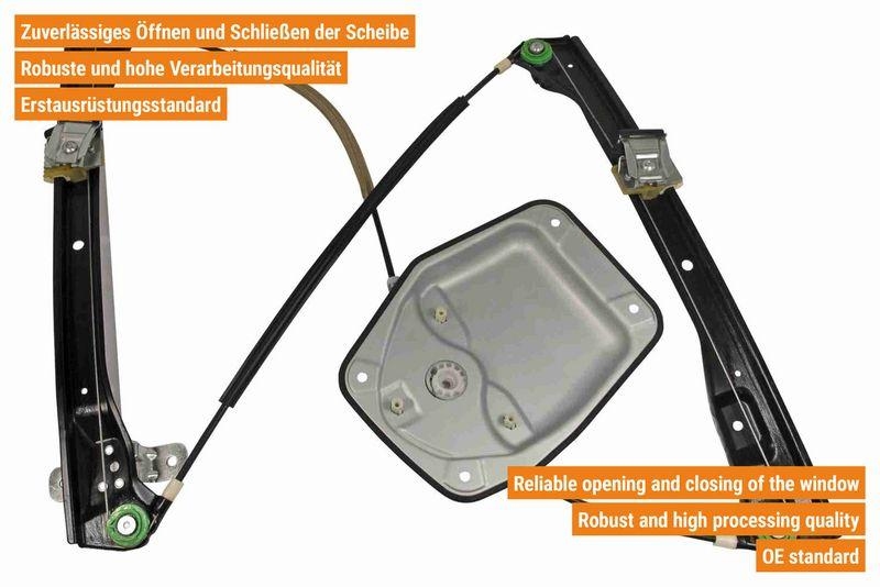 VAICO V10-6298 Fensterheber elektrisch vorne rechts für VW