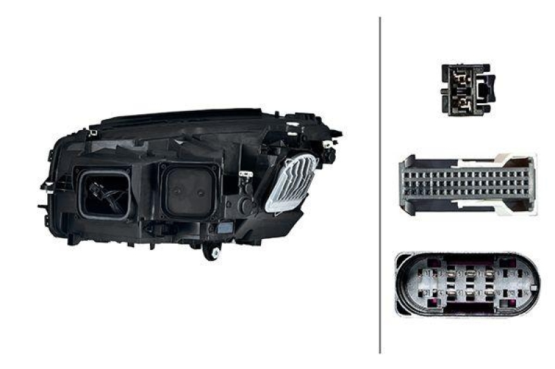HELLA 1EX 354 877-181 Heckscheinwerfer rechts LED MB