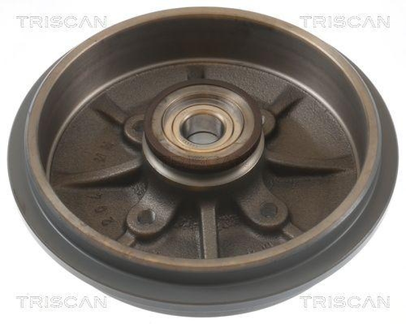 TRISCAN 8120 38201c Bremstrommel, Coated f&uuml;r Citroen, Peugeot