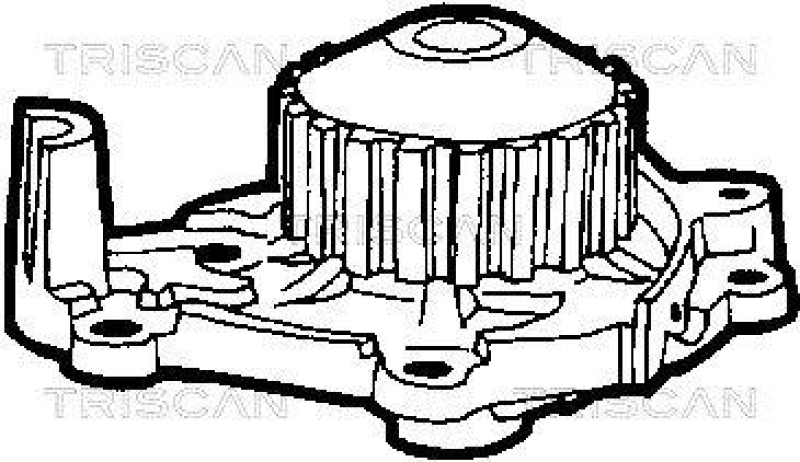 TRISCAN 8600 14850 Wasserpumpe f&uuml;r Nissan Micra K10, Yk10
