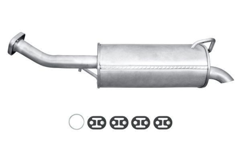 HELLA 8LD 366 033-561 Endschalld&auml;mpfer NISSAN