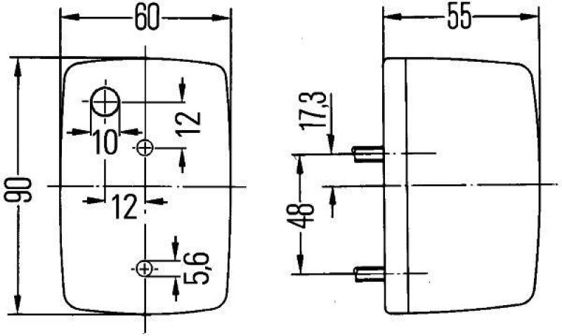 HELLA 2BA 002 652-127 Blinkleuchte Halogen