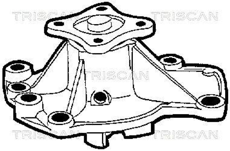 TRISCAN 8600 14925 Wasserpumpe, - Silikon Dichtung f&uuml;r Nissan Primera 2.0