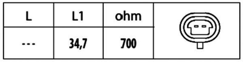 HELLA 6PU 009 146-591 Impulsgeber, Kurbelwelle für OPEL/FIAT