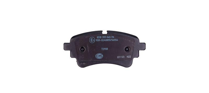 HELLA 8DB 355 040-961 Scheibenbremsbelagsatz