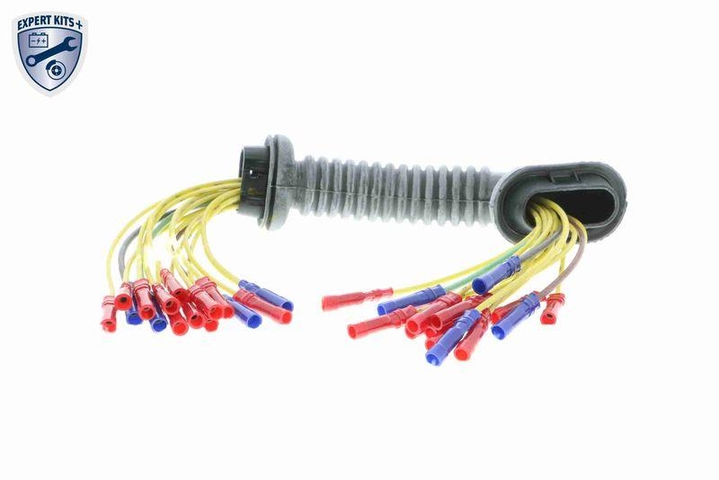 VEMO V10-83-0056 Reparatursatz, Kabelsatz Heckklappe - inkl. Faltenbalg 350 mm, 14 für VW