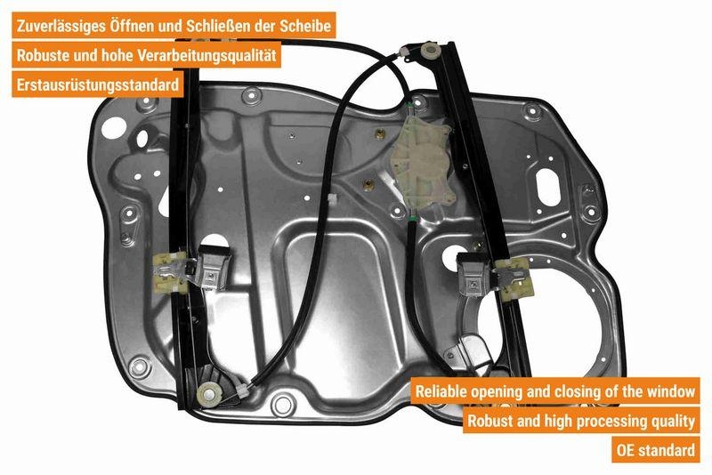 VAICO V10-9598 Fensterheber elektrisch ohne Motor vorne rechts für VW
