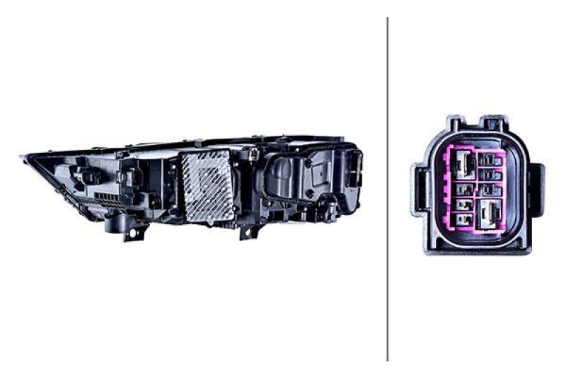 HELLA 1EX 354 881-081 Heckscheinwerfer rechts LED AUDI