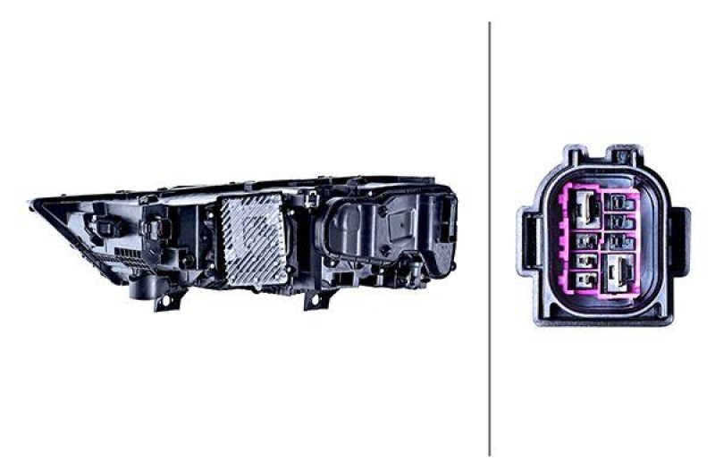 HELLA 1EX 354 881-141 Heckscheinwerfer rechts LED AUDI