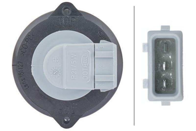 HELLA 2PF 009 001-081 Positionsleuchte 66mm Halogen