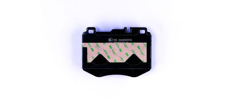 HELLA 8DB 355 021-671 Bremsbelagsatz, Scheibenbremsbelag f&uuml;r MB