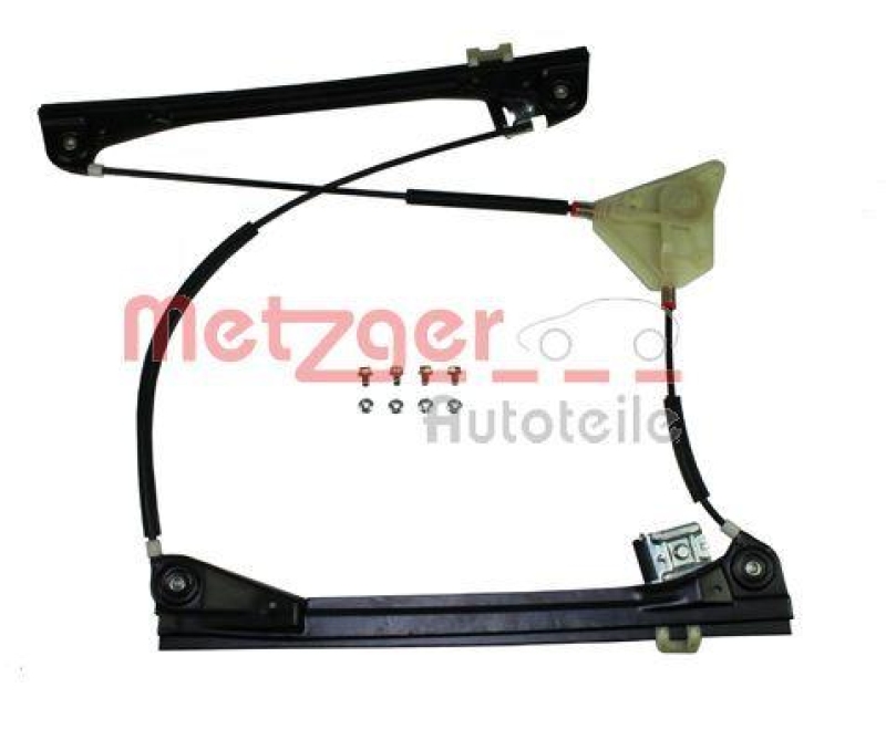 METZGER 2160253 Fensterheber Ohne Motor/Ohne Platte f&uuml;r VW vorne rechts