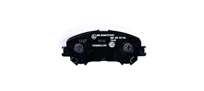 HELLA 8DB 355 021-861 Bremsbelagsatz, Scheibenbremsbelag f&uuml;r NISSAN X-TRAIL (T32_)