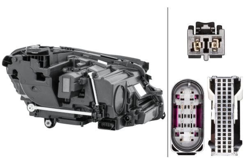HELLA 1LX 012 076-531 Heckscheinwerfer links LED MB