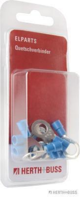 HERTH+BUSS 50252124066 Quetschverbinder 1,5-2,5 mm&sup2;, &Oslash; 8,4 mm, DIN 46237, 10 St&uuml;ck