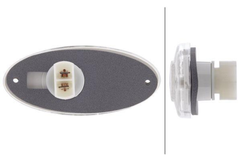 HELLA 2PF 964 295-021 Positionsleuchte Halogen