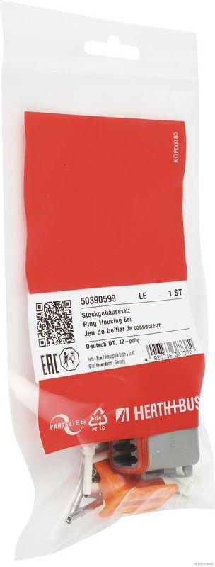 HERTH+BUSS 50390599 Steckgeh&auml;usesatz Deutsch DT, 12-polig