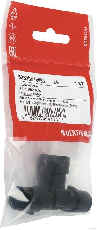 HERTH+BUSS 50390615066 Steckverteiler F&uuml;r 3 x 2-polige Superseal-Geh&auml;use
