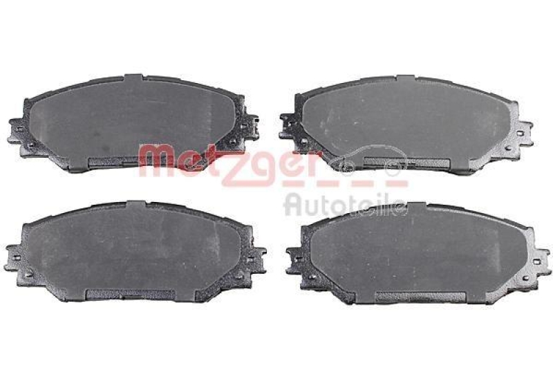 METZGER 1170873 Bremsbelagsatz, Scheibenbremse WVA 24 336