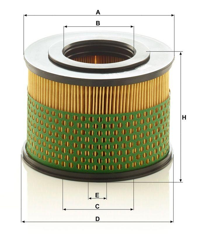 MANN-FILTER C 1233 Luftfilter f&uuml;r Bomag