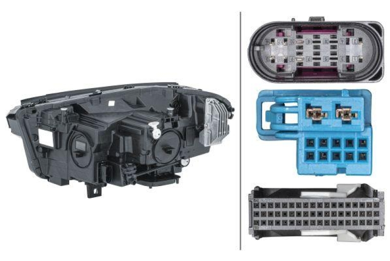 HELLA 1LX 013 074-741 Heckscheinwerfer rechts LED MB