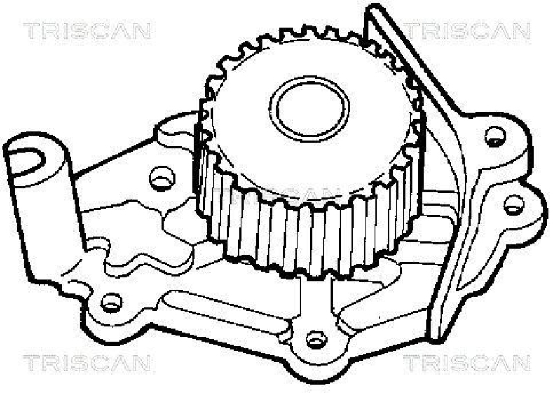 TRISCAN 8600 14923 Wasserpumpe f&uuml;r Nissan Micra 1.0 Ma10,1.2