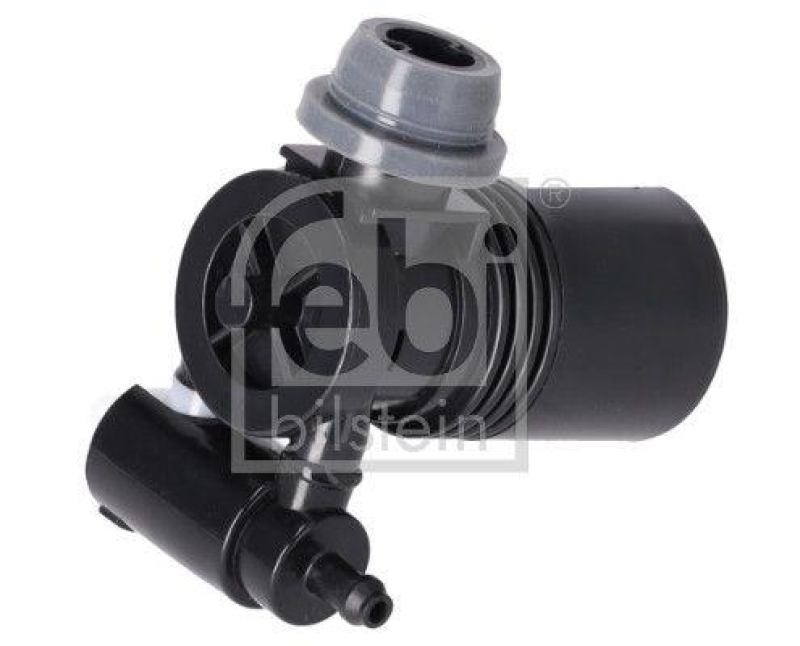 FEBI BILSTEIN 109274 Waschwasserpumpe für Scheibenreinigungsanlage, mit Dichtring für NISSAN