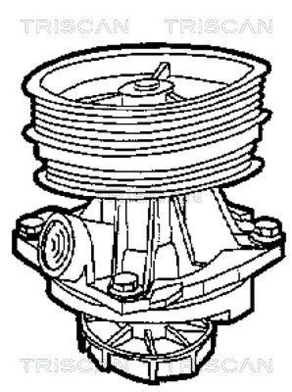 TRISCAN 8600 15014 Wasserpumpe für Fiat Brava/Bravo 1.6I 16V