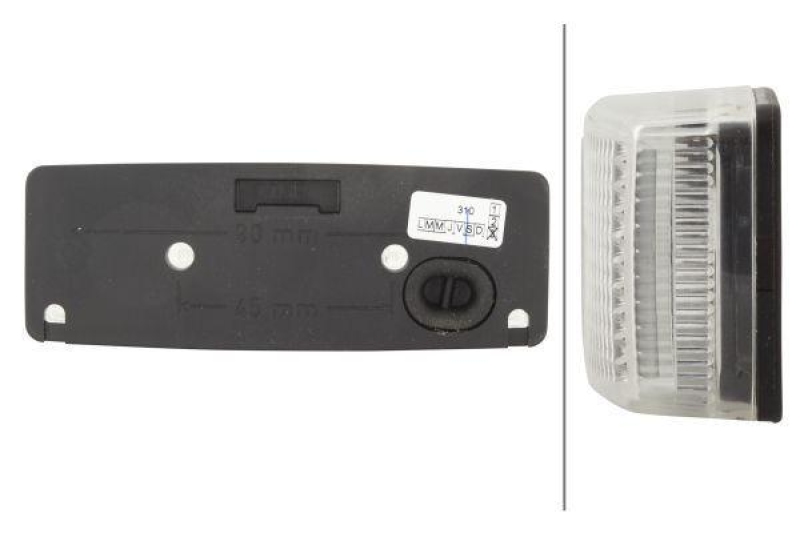 HELLA 2PG 006 717-021 Positionsleuchte Halogen