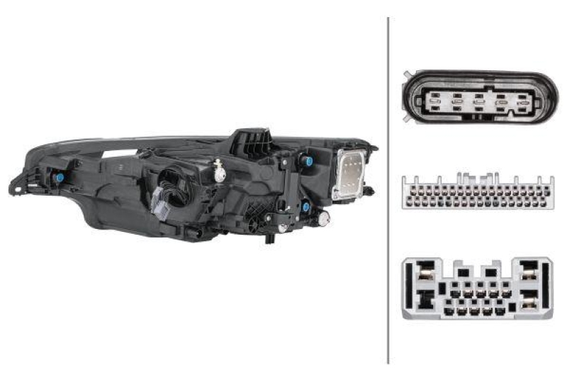 HELLA 1LX 013 501-941 Heckscheinwerfer rechts LED VOLVO