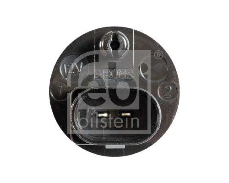 FEBI BILSTEIN 109276 Waschwasserpumpe f&uuml;r Scheibenreinigungsanlage, mit Dichtring f&uuml;r Mini