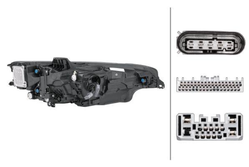 HELLA 1LX 013 502-931 Heckscheinwerfer links LED VOLVO