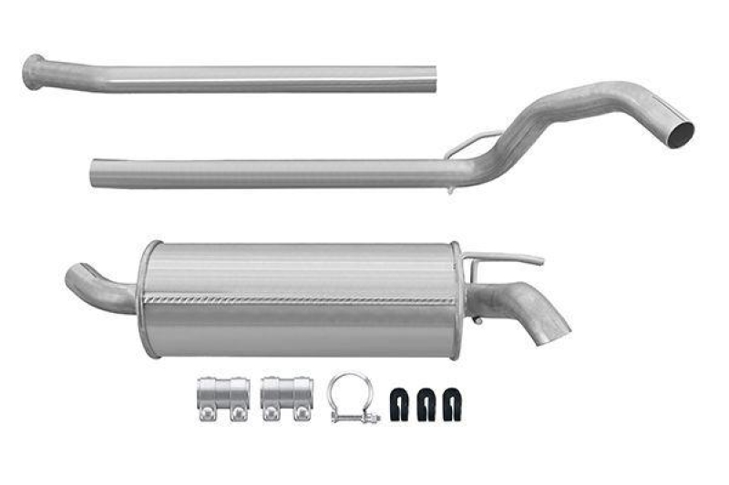 HELLA 8LD 366 033-861 Endschalld&auml;mpfer RENAULT