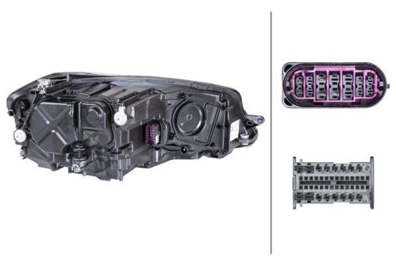 HELLA 1LX 013 924-311 Heckscheinwerfer links LED VW