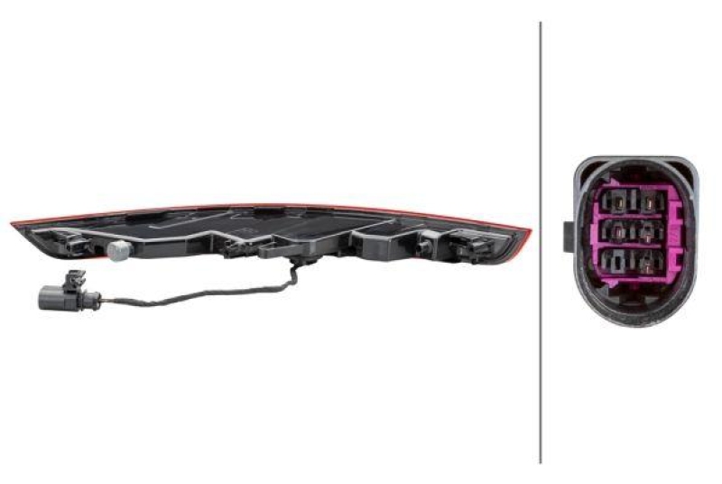 HELLA 2ZR 011 501-121 Heckleuchte rechts LED PORSCHE